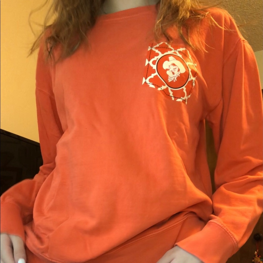 orange osu sweatshirt